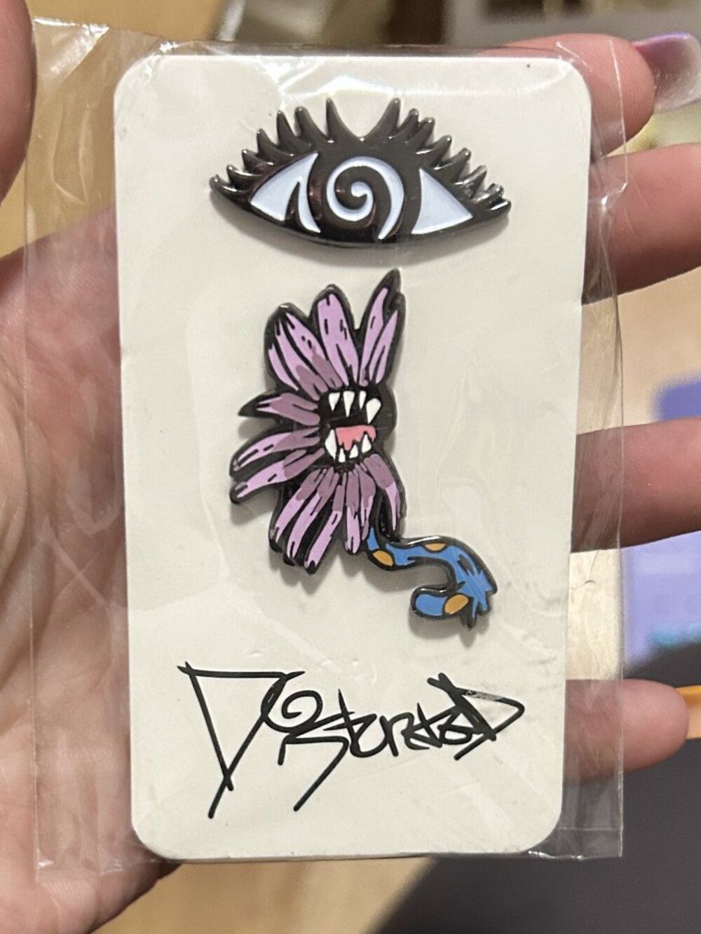 ComplexCon Distortedd Enamel Pin Set Pins & Needles Collection Limited NIP